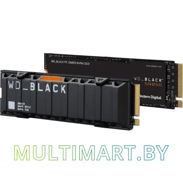 SSD диск WD Black SN850 NVMe Heatsink 2TB (WDS200T1XHE) картинка 5